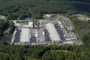 Aerial view of 116,000-square-foot facility in Tannersville