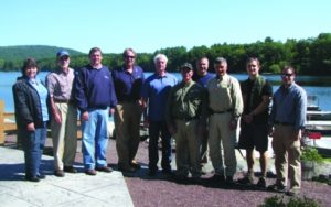 Real estate brokers, developers, members of the PA Department of Community and Economic Development and regional representatives gather at Skytop Lodge for Penn’s Northeast’s annual Fall Festival