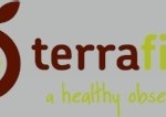 terrafina logo in maroon and yellow "a healthy obsession"