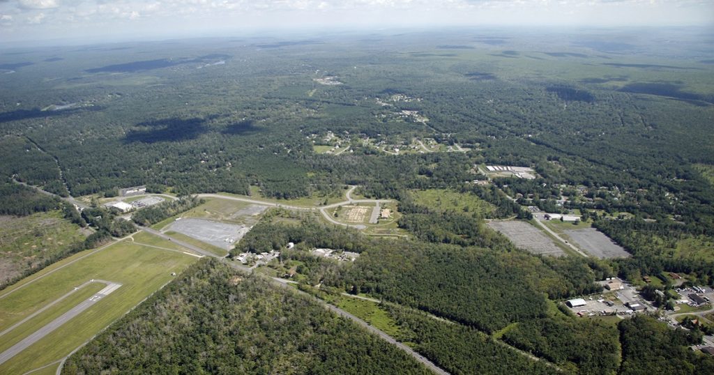 Aerial view of Corporate Center East