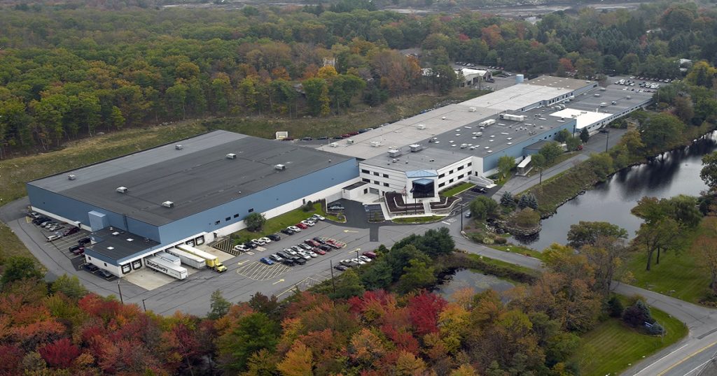 Aerial of the Weiler Corporation facilities