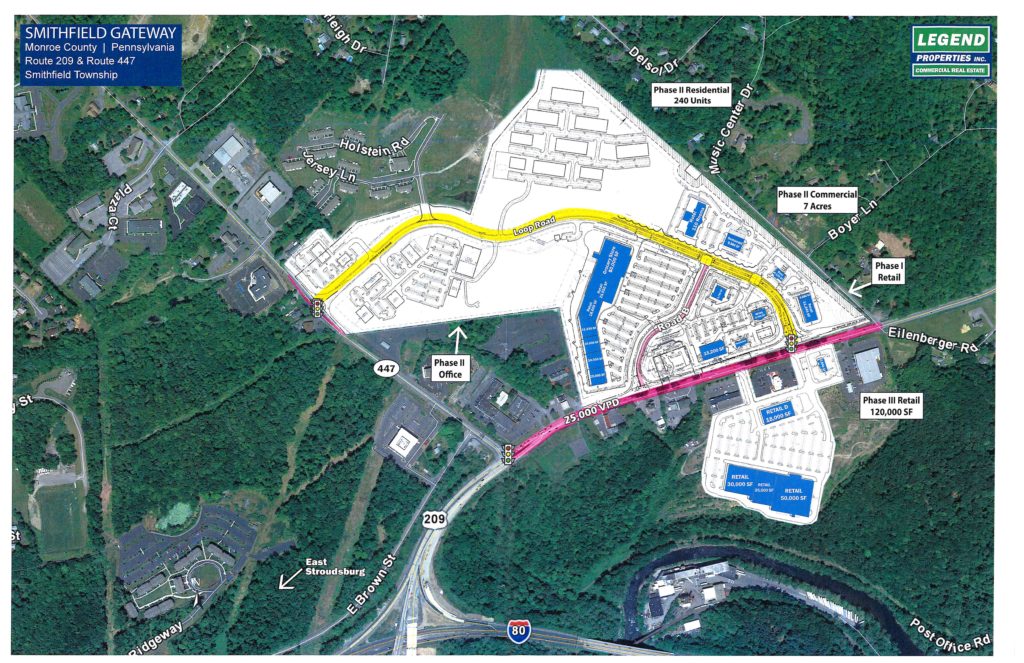 Smithfield Gateway project Kicks Off with Demolition Pocono Mountains